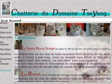 Chatterie du Domaine Tseyang, British, Scottish et Selkirk LOOF